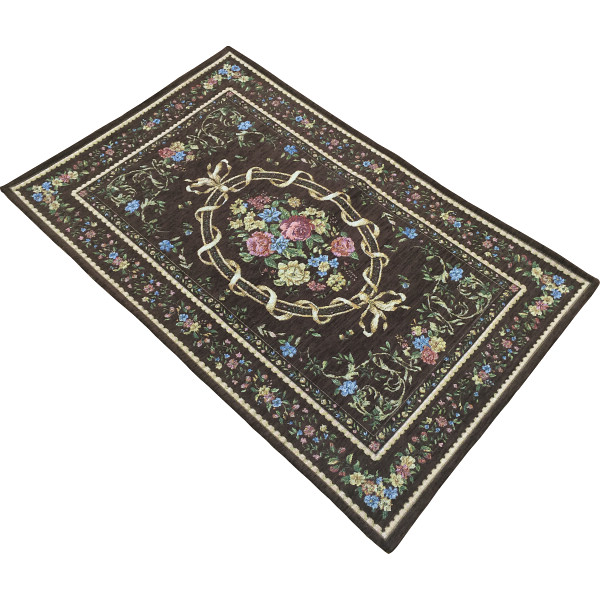 シェニール織玄関マットブラウン | シャディギフトモール