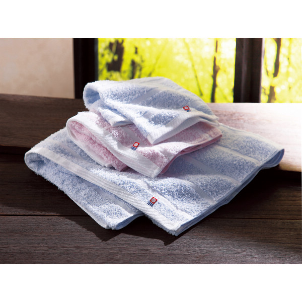 今治ぼかし織II バス・フェイス・ハンドタオルセット | シャディ