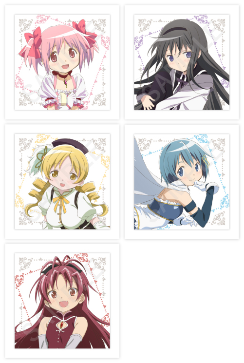 発送開始のお知らせ】魔法少女まどか☆マギカ クッション5種