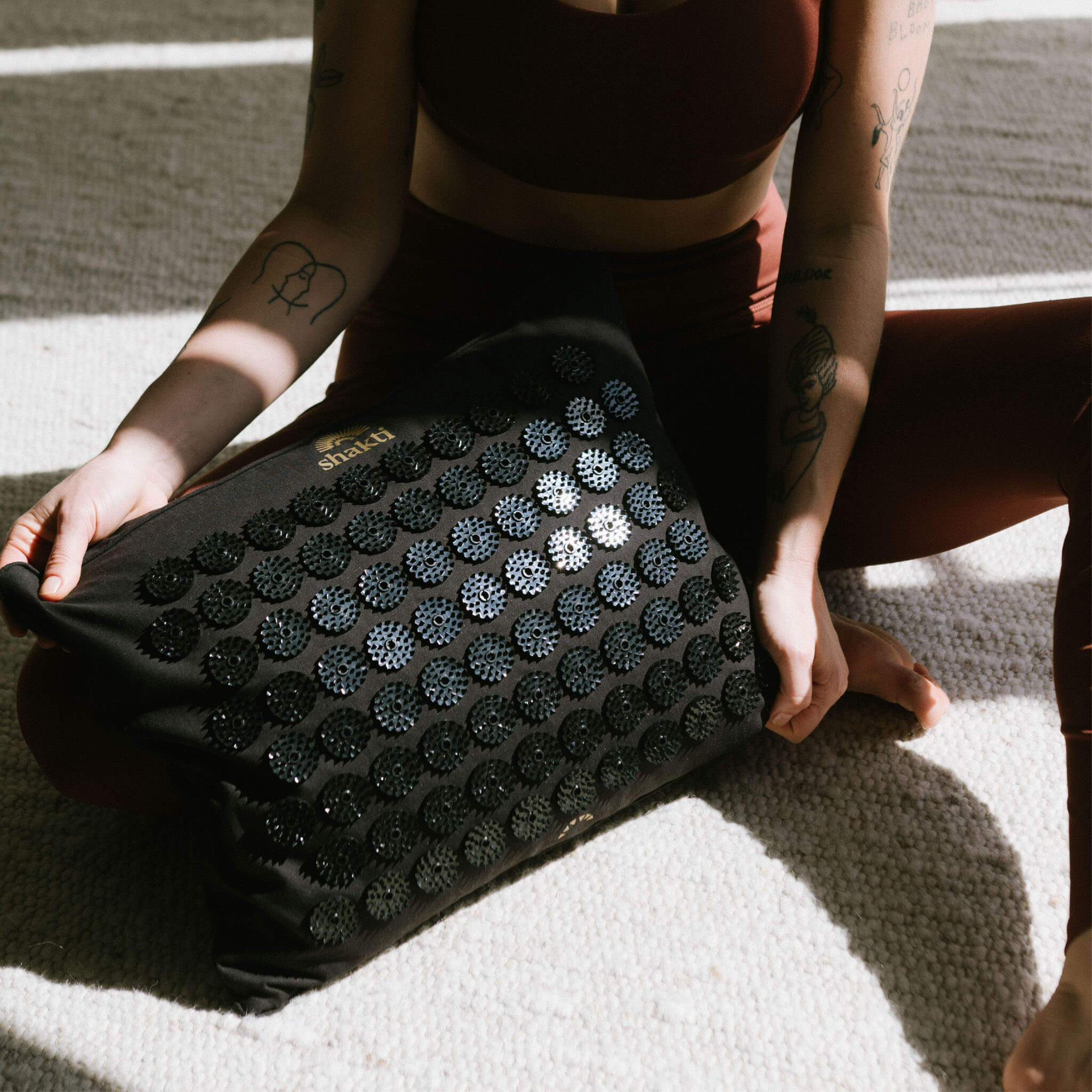 Premium Acupressure Pillow – Shakti Mat USA