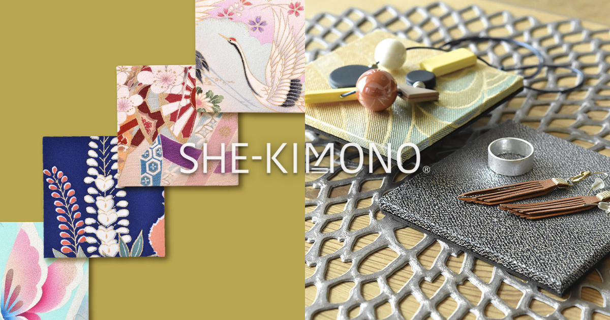 SHE-KIMONO MAT & RUNNER etc. | SHE-KIMONO 伝統美雑貨