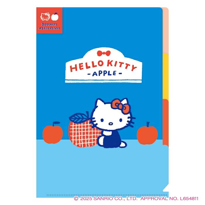 A5ｸﾘｱﾌｧｲﾙ(3PK) ﾊﾛｰｷﾃｨ ｻﾝﾘｵ | 古川紙工公式オンラインショップ