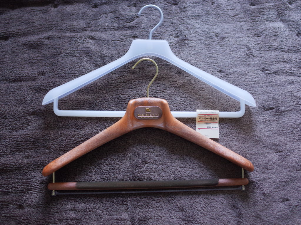 オススメハンガー。MAINETTI SARTORIAL HANGER（マイネッティ サルトリ
