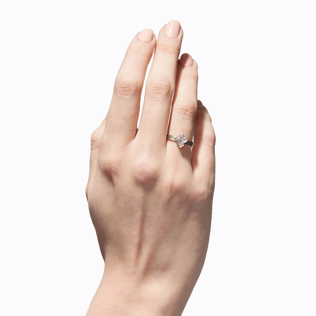 Align Rectangle Diamond Ring 02 - SHIHARA