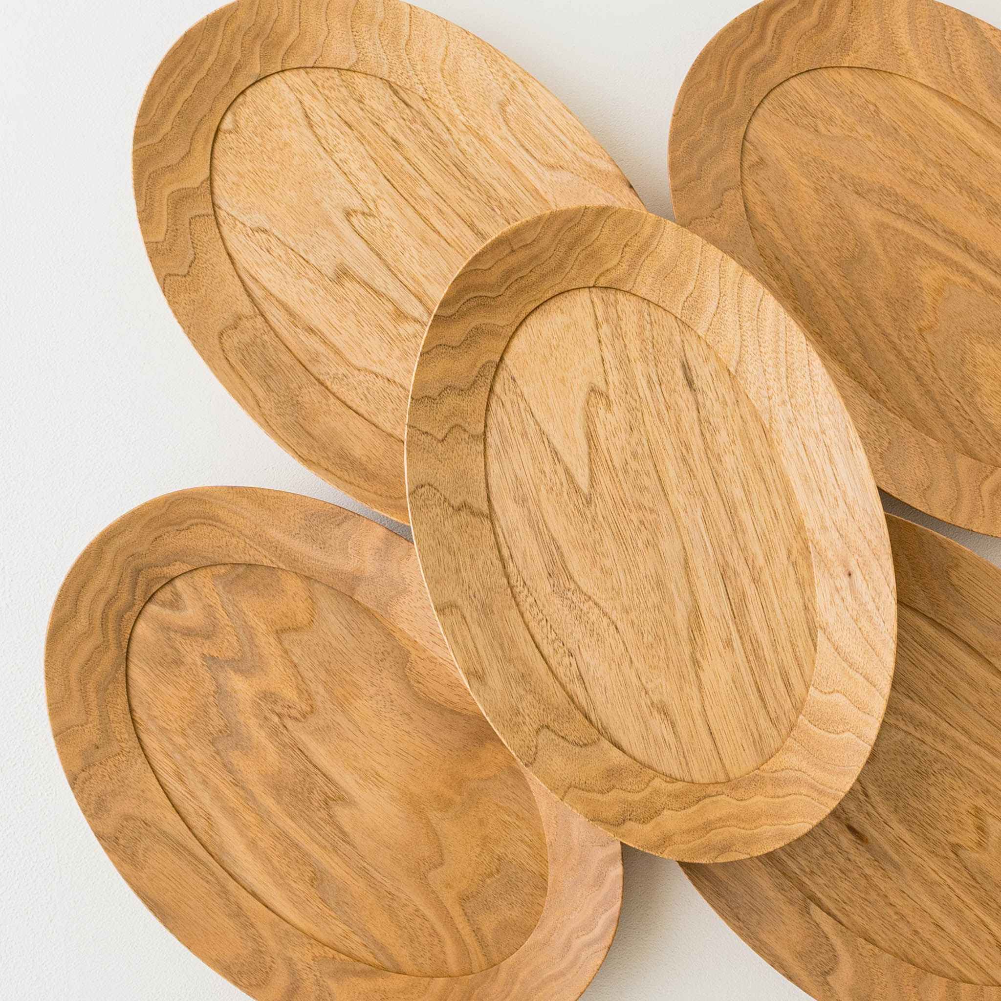 高塚和則 木工房玄 オーバル皿 くるみ｜作家もののうつわ通販 四季折折