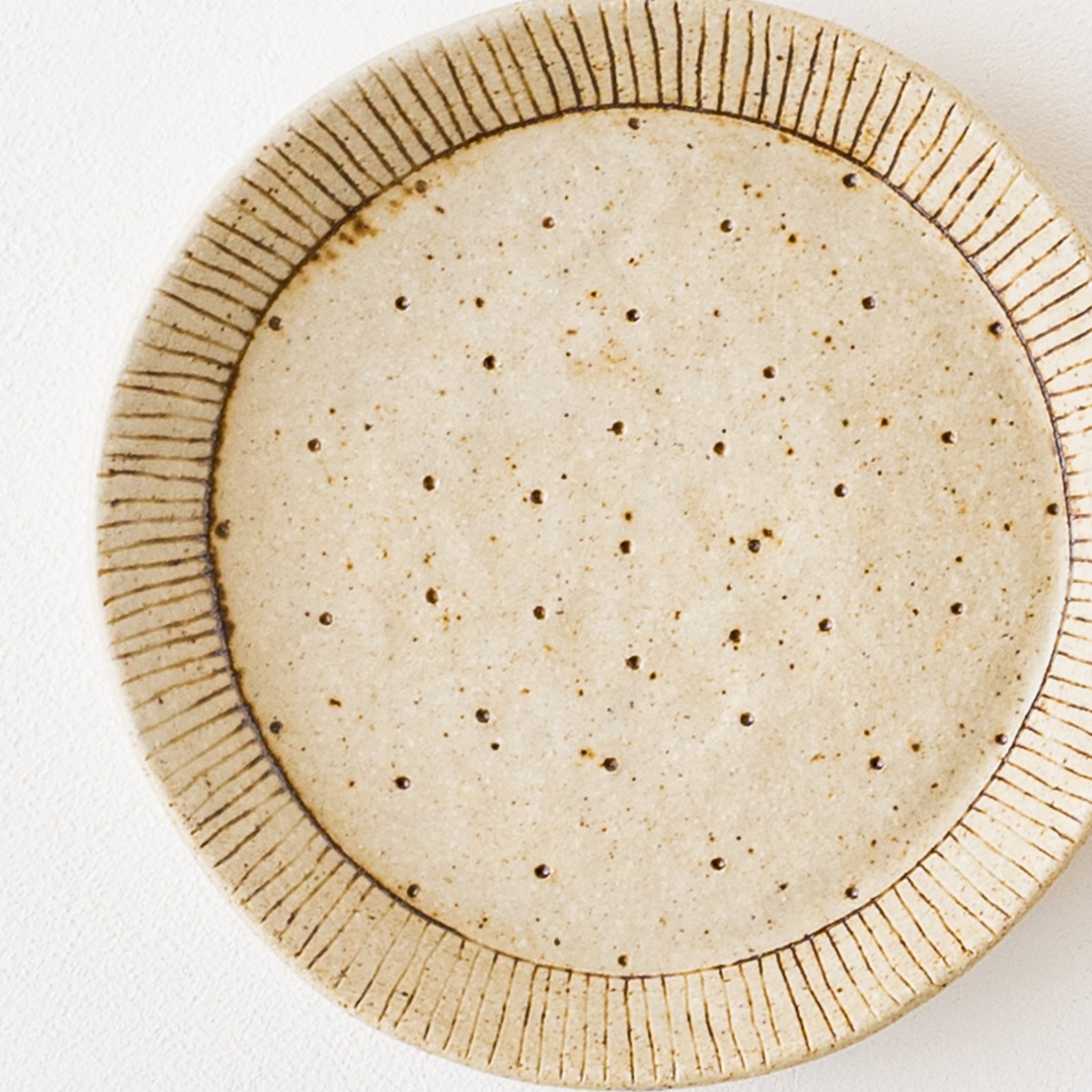 金成潤子さん とり平皿 金成潤子さん とり平皿 金成潤子さんの取り皿 2