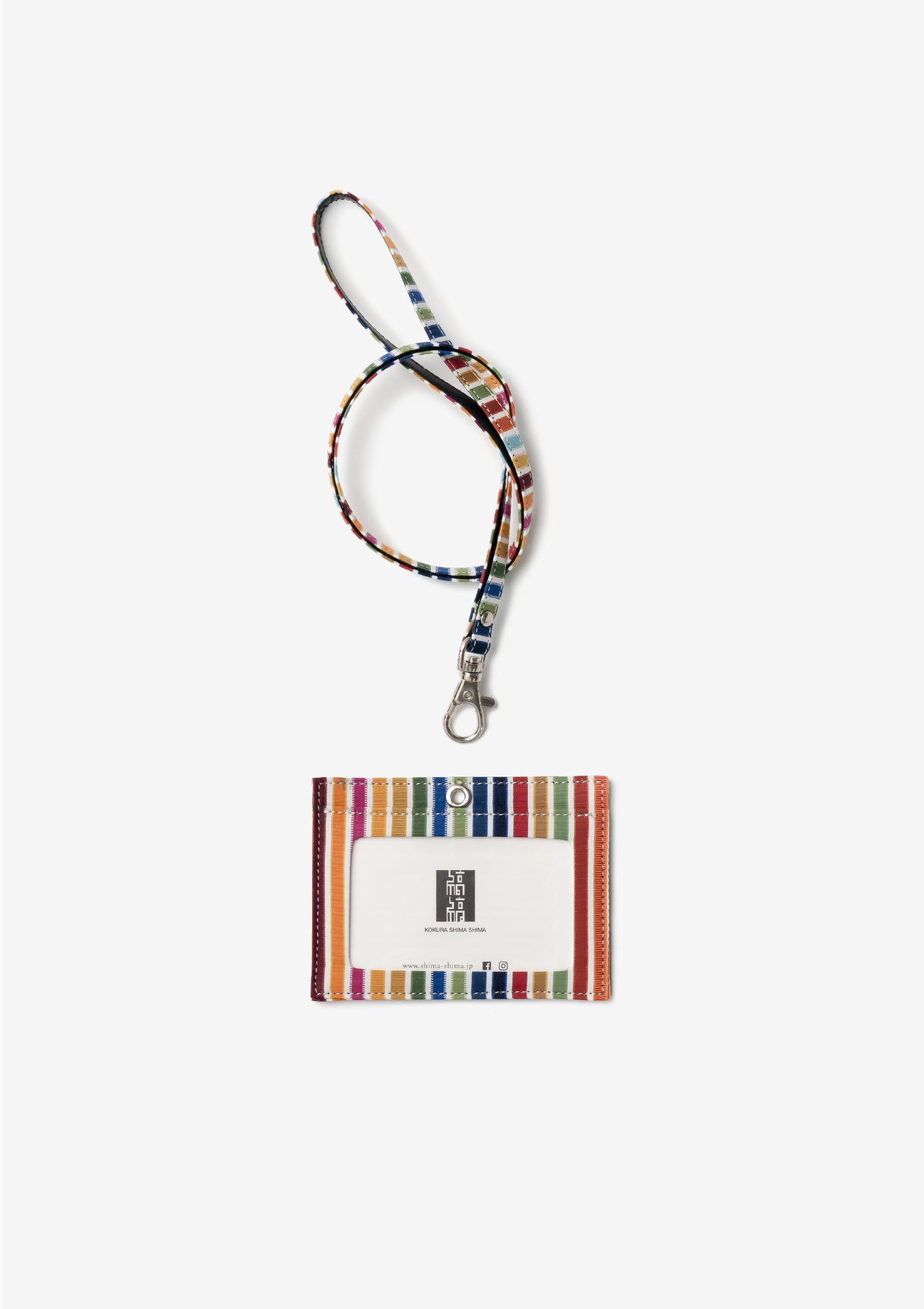EARTH ］社員証ホルダー&ネックストラップ 綿×BRING™（#129 SDGs