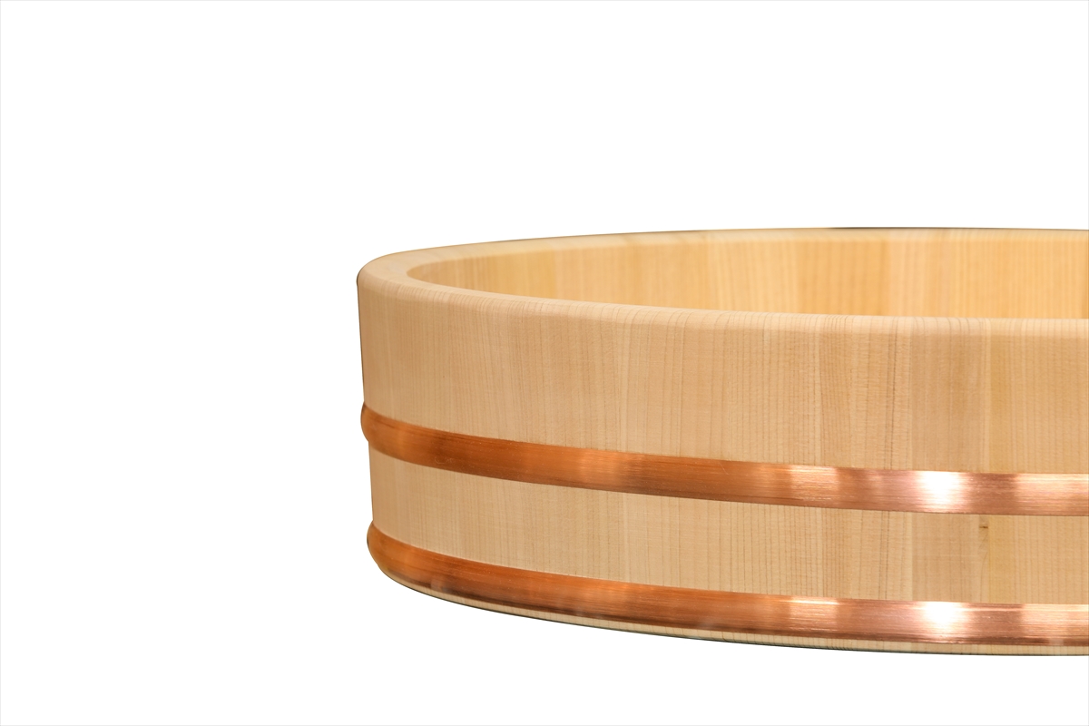 寿司桶 48cm SU48C | 寿司桶（すし桶）、おひつ、檜風呂(ヒノキ風呂)の