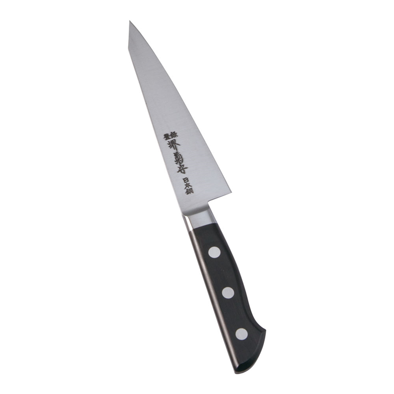 堺菊守日本鋼（口金付）骨スキ 角 15cm 1箱（ご注文単位1箱）【直送品