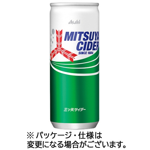 アサヒ飲料 三ツ矢サイダー 250ml 缶 30本/箱 ※軽（ご注文単位1箱