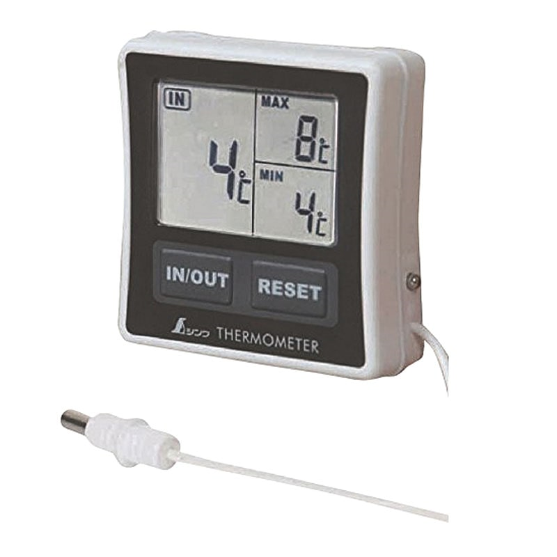熱研 ソーラーデジタル温度計（冷凍・冷蔵庫兼用） SN-100 1台（ご注文