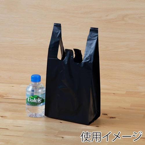 伊藤忠リーテイルリンク レジ袋 ブラック 8号サイズ 100枚入 VCJ-8B 1