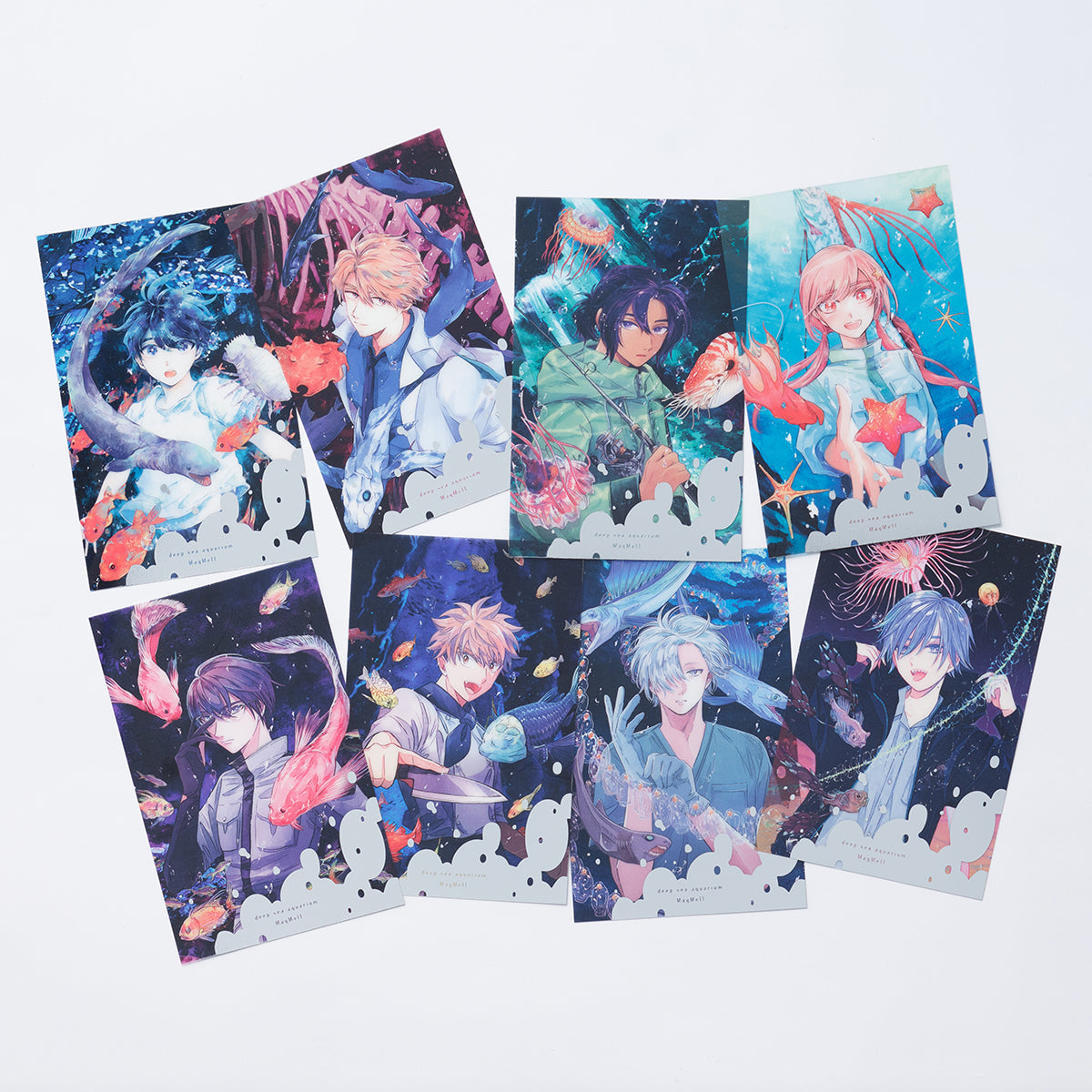 マグメル深海水族館』クリアポストカード④（長泉湖） – 新潮ショップ