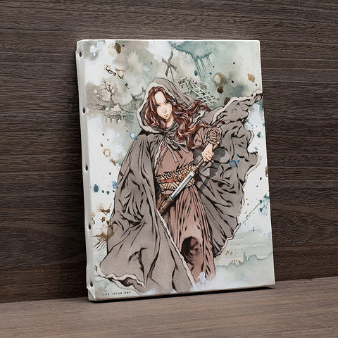 十二国記」『白銀の墟 玄の月』（三）F3キャンバスアート – 新潮ショップ