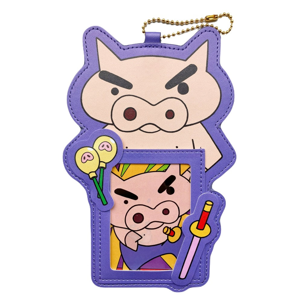 ダブルカードケース アクション仮面しんちゃん／ぶりぶりざえもん