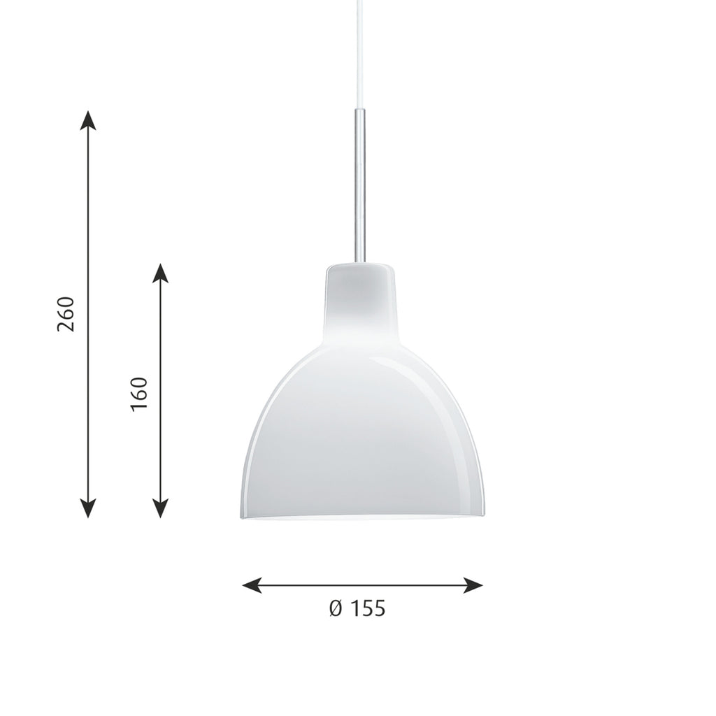 トルボー 155 グラスペンダントライト | ルイスポールセンの正規代理店