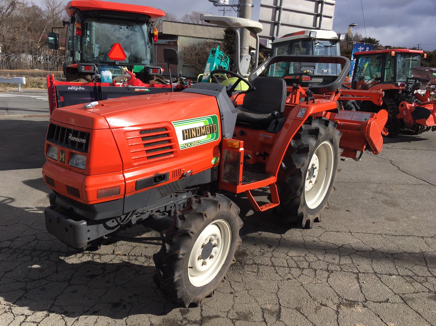 売約済】日ノ本 26馬力トラクター NX260 249hr – 有限会社 新光商会