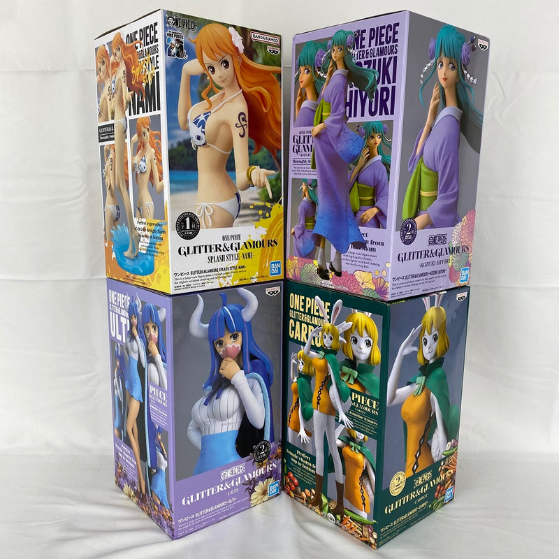 中古】【未開封】【セット】ワンピース GLITTER＆GLAMOURS「ナミ」「光