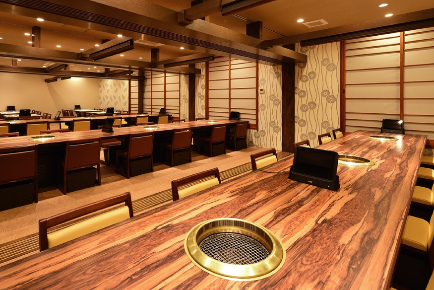 製品一覧 Round｜テーブル埋め込み型ダクト・ノンダクト方式の焼肉無煙