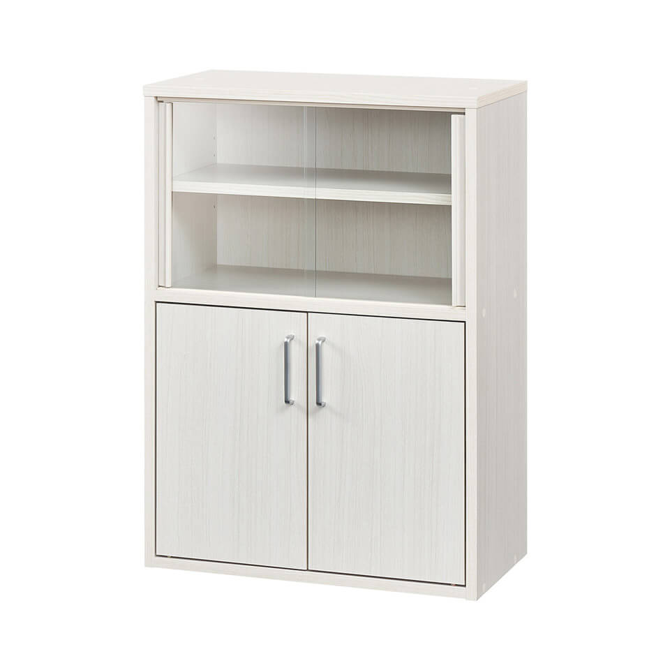 キャビネット（ガラス扉） - 株式会社白井産業｜組み立て家具、収納