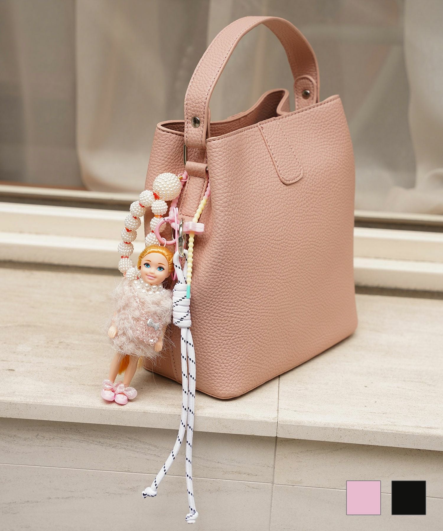 セレクト girlドール バッグチャーム HUIT 全2色｜hit969-0282【1