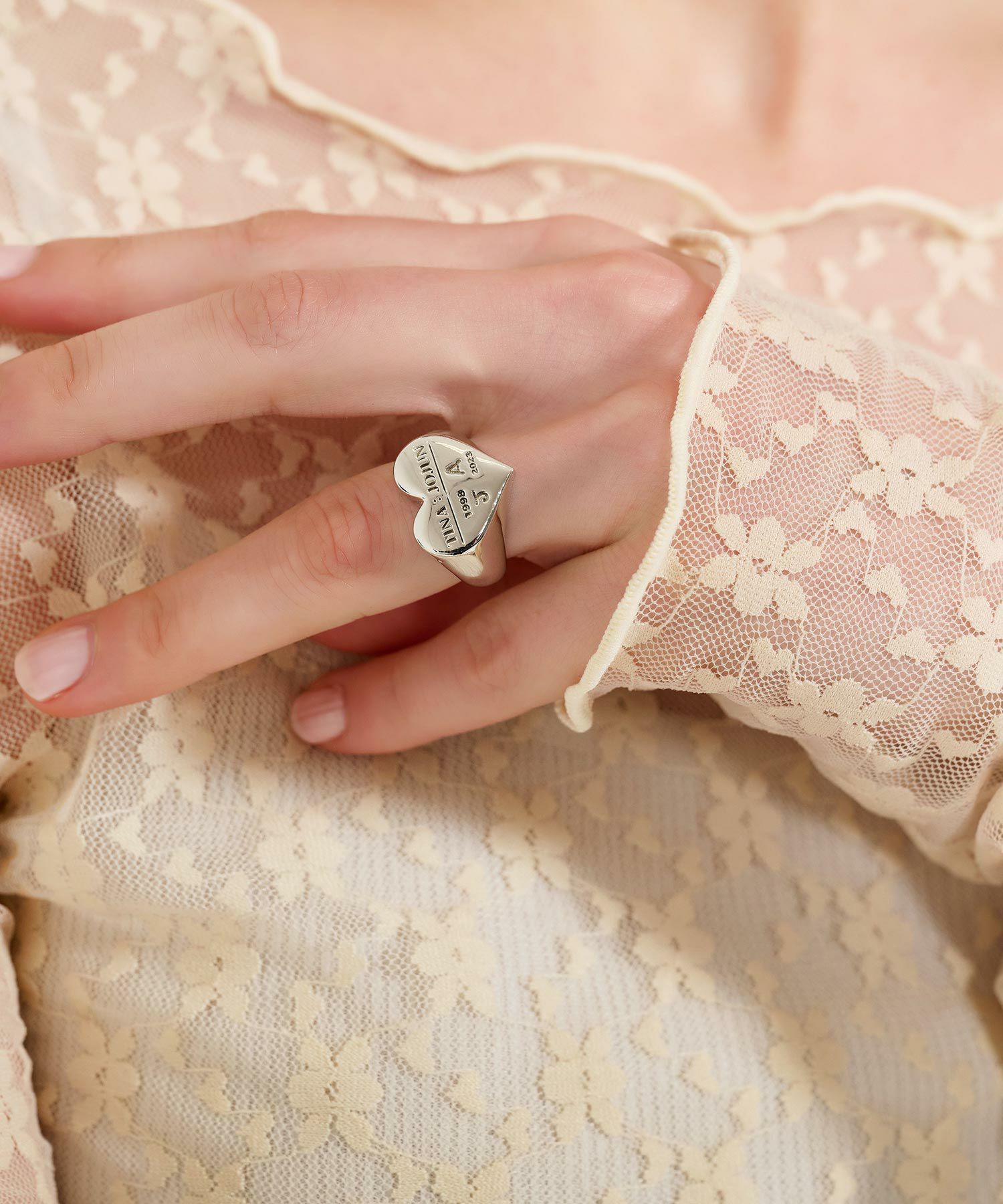 ハート リング TINA：JOJUN 全1色｜tnj945-0743【26】