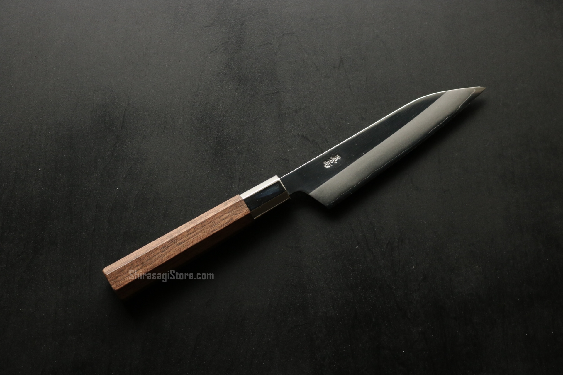 土佐打刃物 黒鳥鍛造工場 ペティナイフ 包丁 銀三鋼 鏡面仕上 135mm