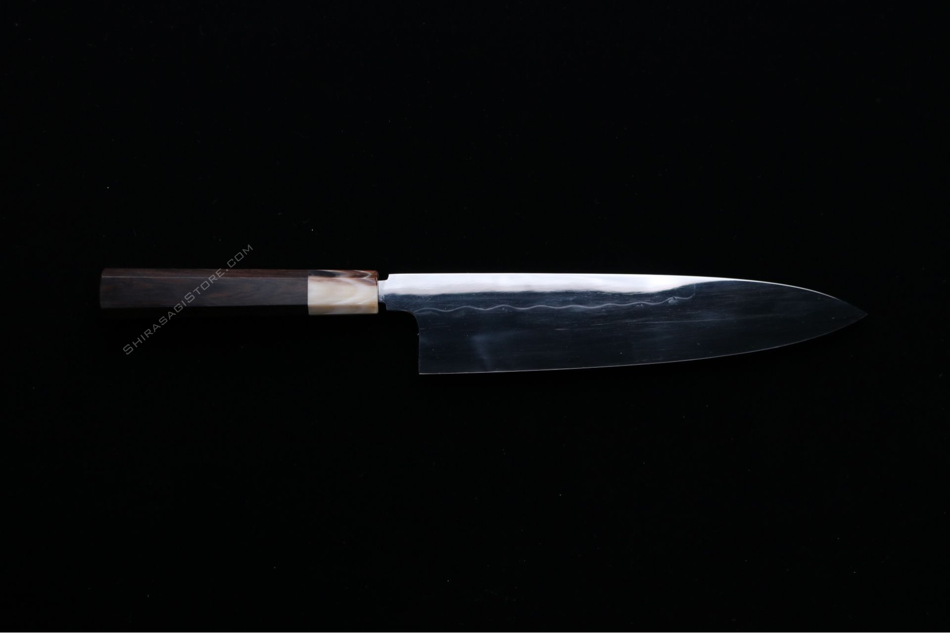 本焼 牛刀 包丁 白一鋼 鏡面仕上8寸 - shirasagistore.com