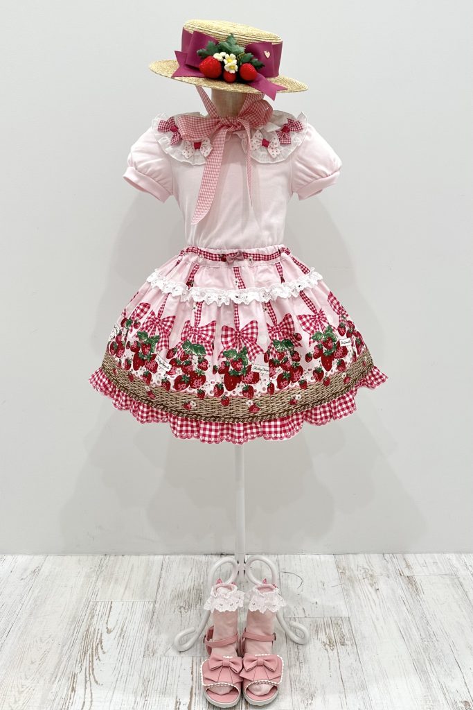 ♡New Arrival News♡復刻いちごバスケットプリントシリーズ発売の