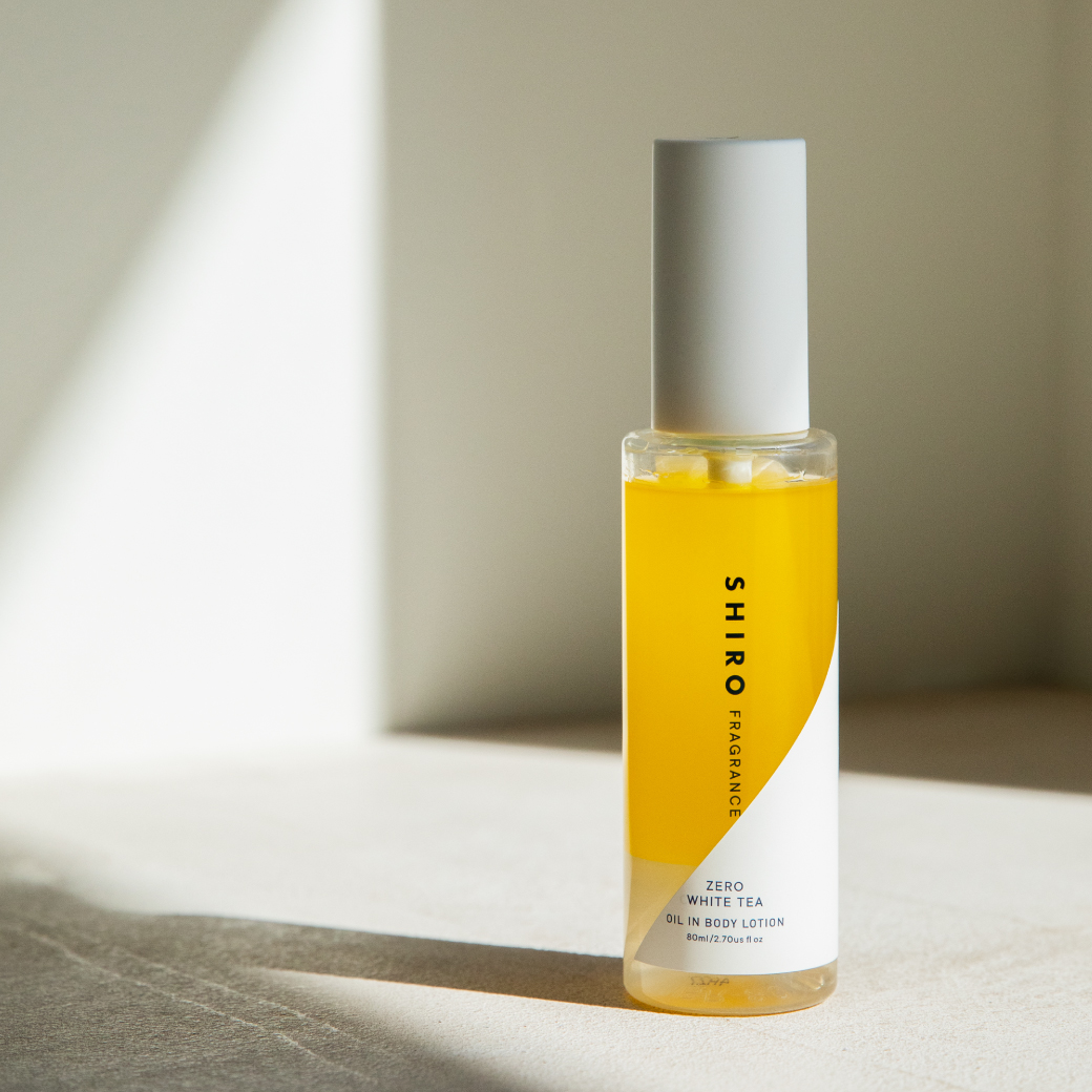 ゼロホワイトティー オイルインボディローション(2024年発売) | SHIRO