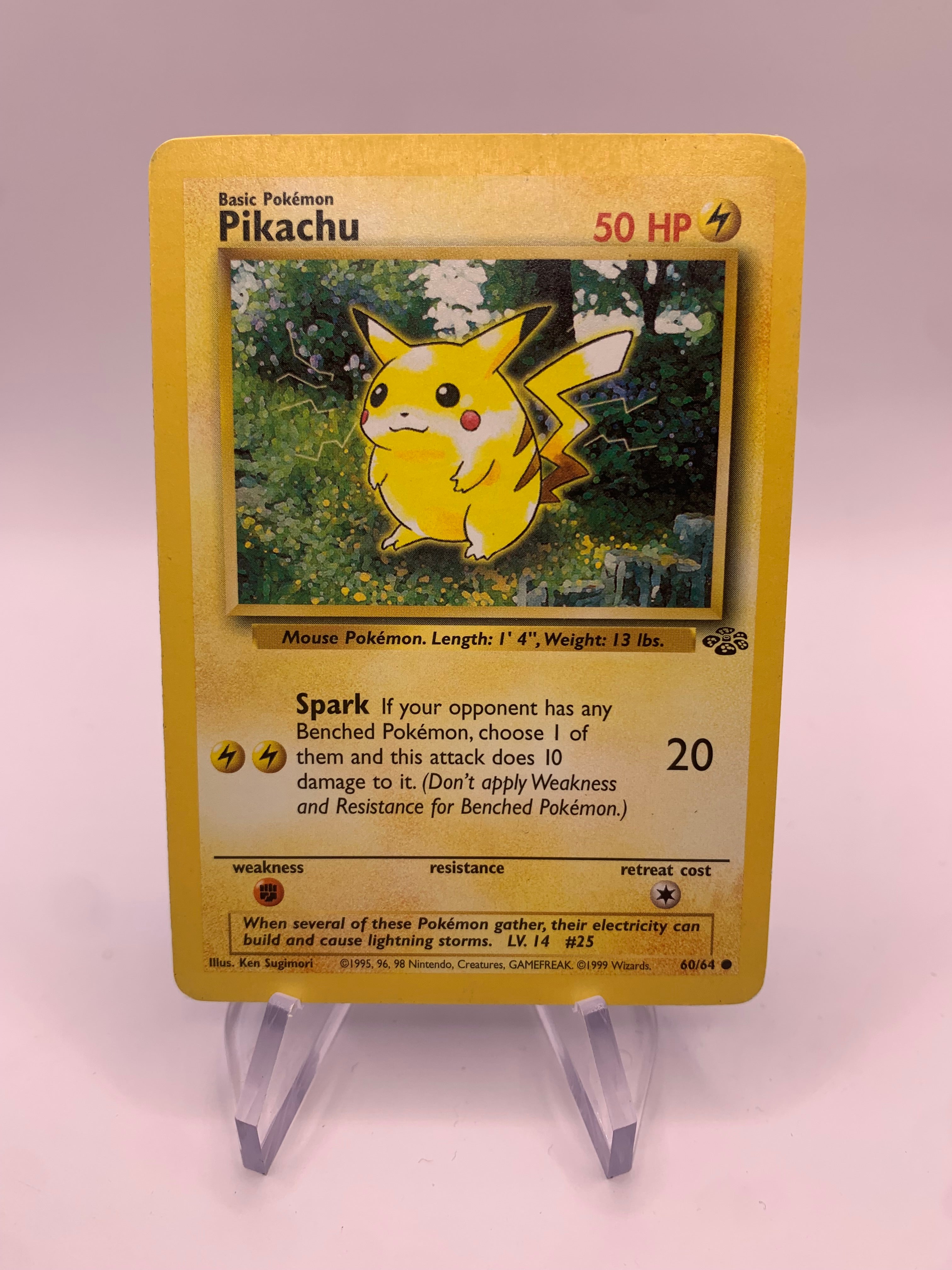 Pokemon Card Pikachu 60/64 Jungle English – SHPNPokestore
