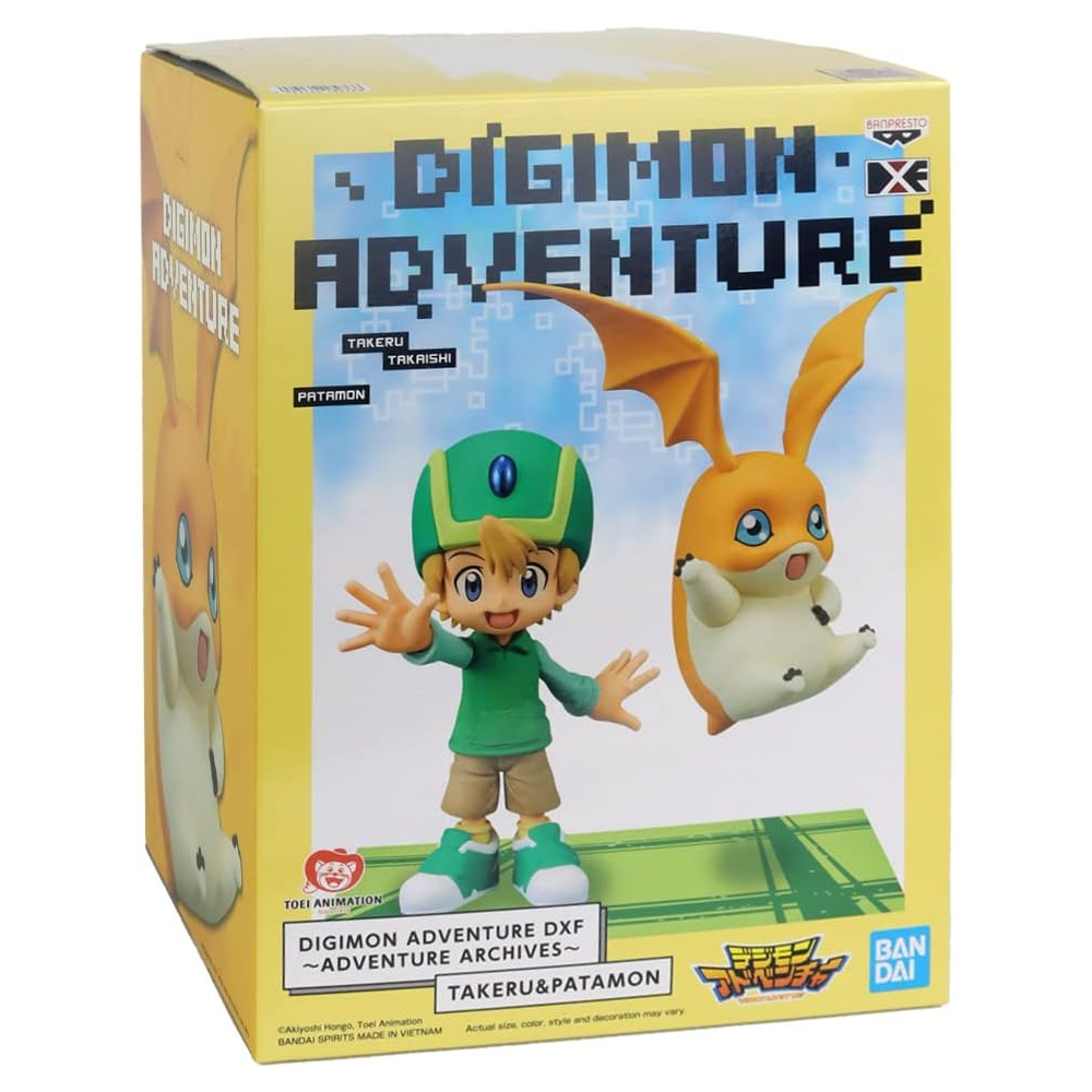 Banpresto: Digimon Adventure - DXF Adventure Archives Takeru and Patam