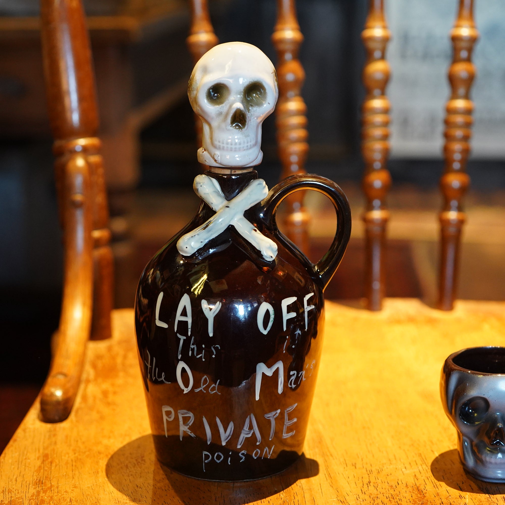 1950's スカルデキャンタ&ショットグラスセット – SK OLDIES