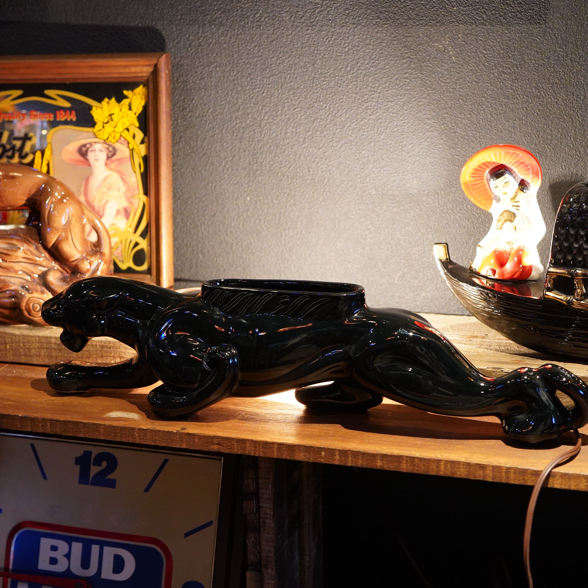 1950's ブラックパンサー プランターTVランプ – SK OLDIES