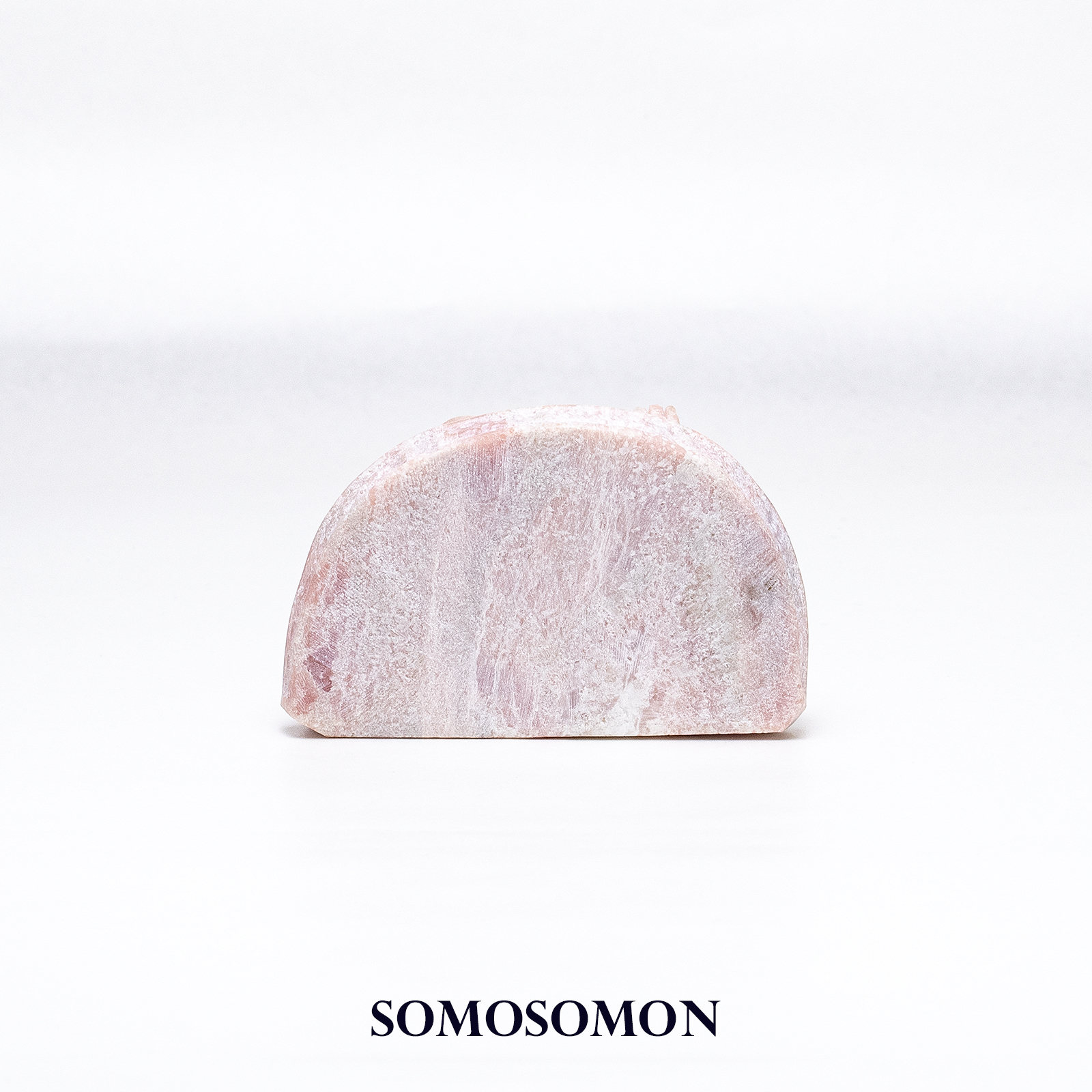 ピンクオパール ガネーシャ像〈原石仕上げ〉 807g