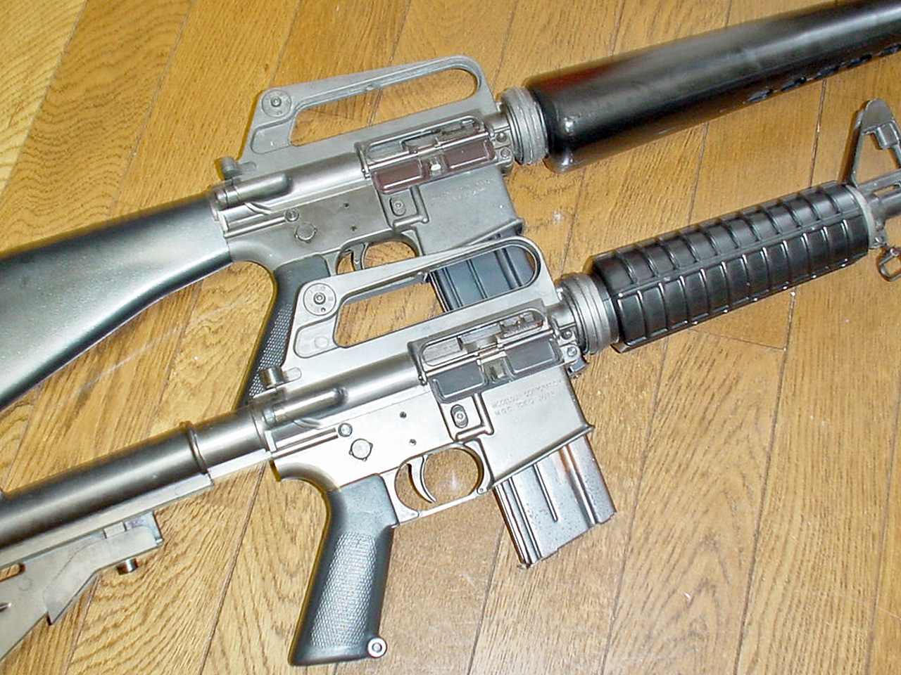 001 金属ブローバックモデルガン M-16,CAR-15 | Road To Hobby Champion