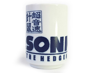 SEGA | ソニックチャンネル | 和柄「ソニック」の本格湯呑みが登場！