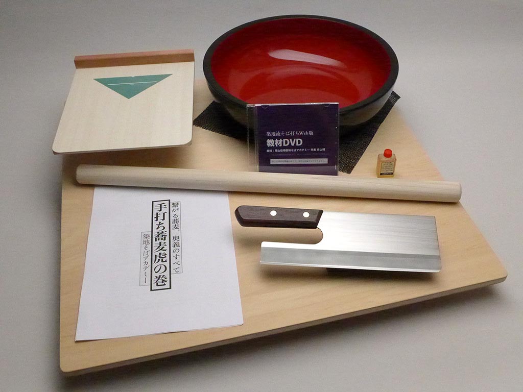 手打ちそば道具セット|そば打ちセットなら川越そばの会・特撰蕎麦道具