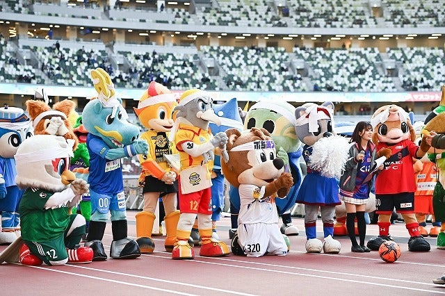 色々進化してる」Jリーグの31年前“オリジナル10”マスコットに脚光