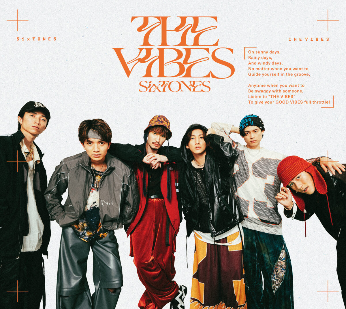 SixTONESの今が凝縮！ニューアルバム『THE VIBES』 – 装苑ONLINE