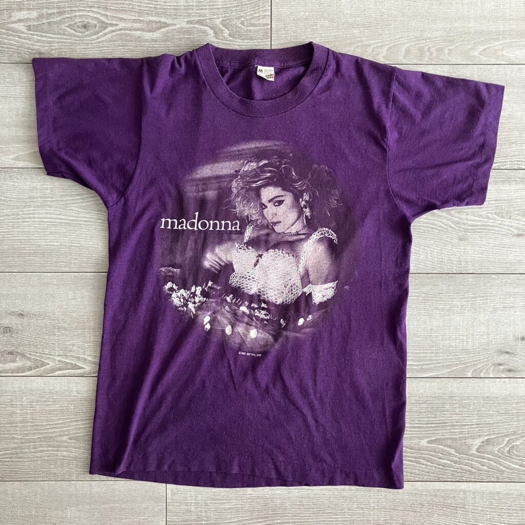 木村拓哉着用の古着マドンナのツアーTシャツを買ってみた | 軟式古着部