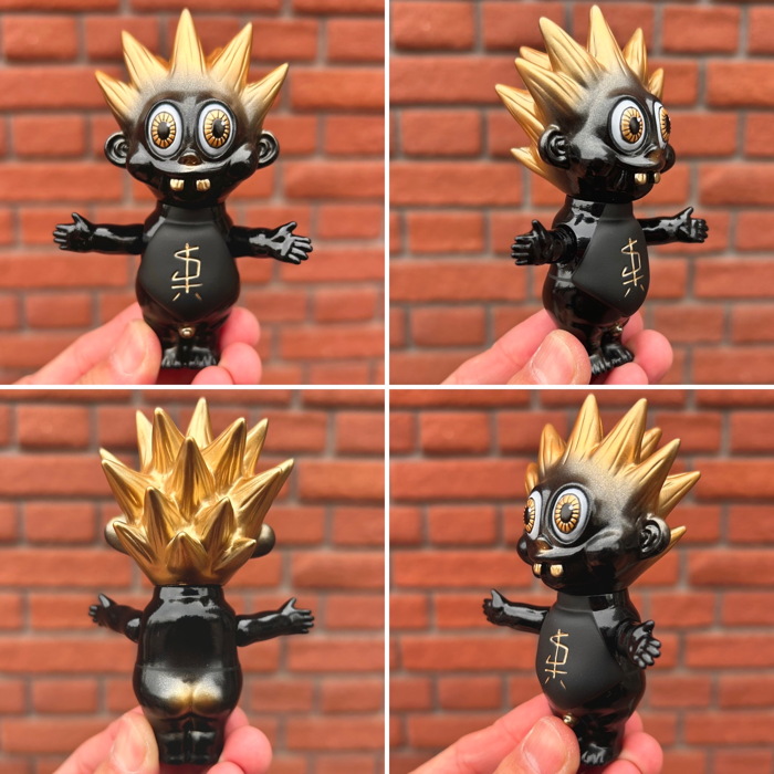 BlackBook Toyから「PUNK ROCK BOY & BABY」の「BK × GOLD」＆「Matte