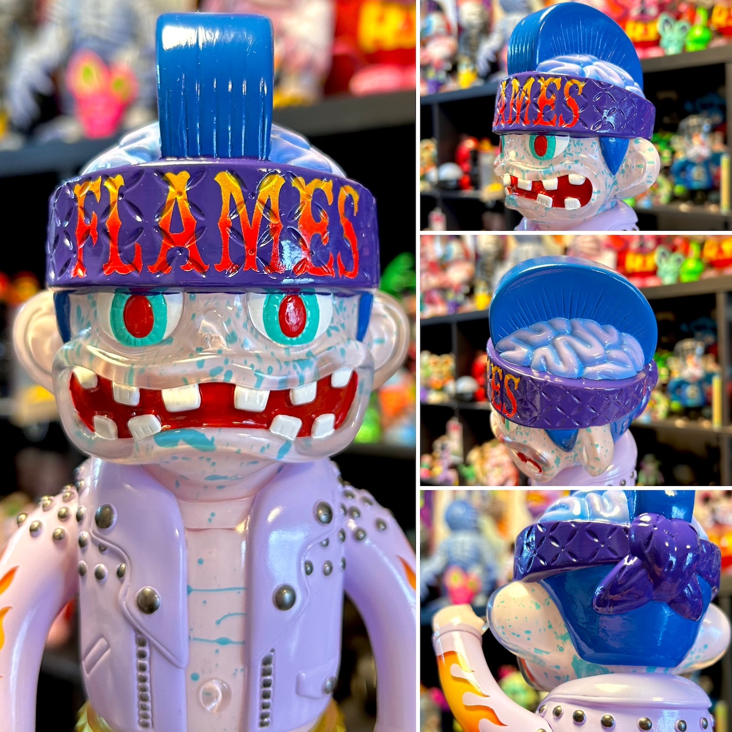 BlackBook Toyよりワンオフ「PUNK ROCK BOY “Flames”(Grown Up)」出現