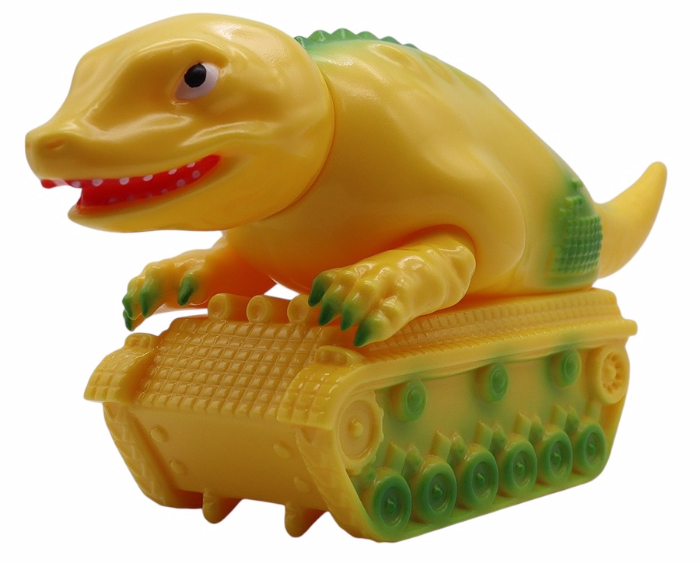 ELECTRIC TOYS製「恐竜戦車」の「2期カラー」はイエロー！！ | sofvi.tokyo