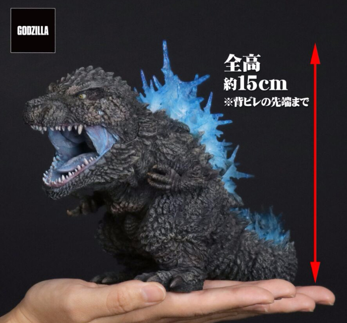 エクスプラスの「デフォリアル ゴジラ(2023) 熱線放射Ver.」で二次受付