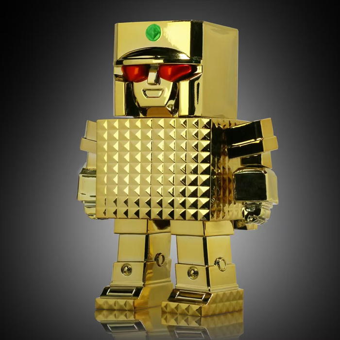 黄金戦士ゴールド・ライタン』のアートソフビをショップ・M78Toysが