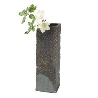文鎮花器三角 - 花器・花瓶 | 草土ストア - 信楽焼 窯元 うつわ工房