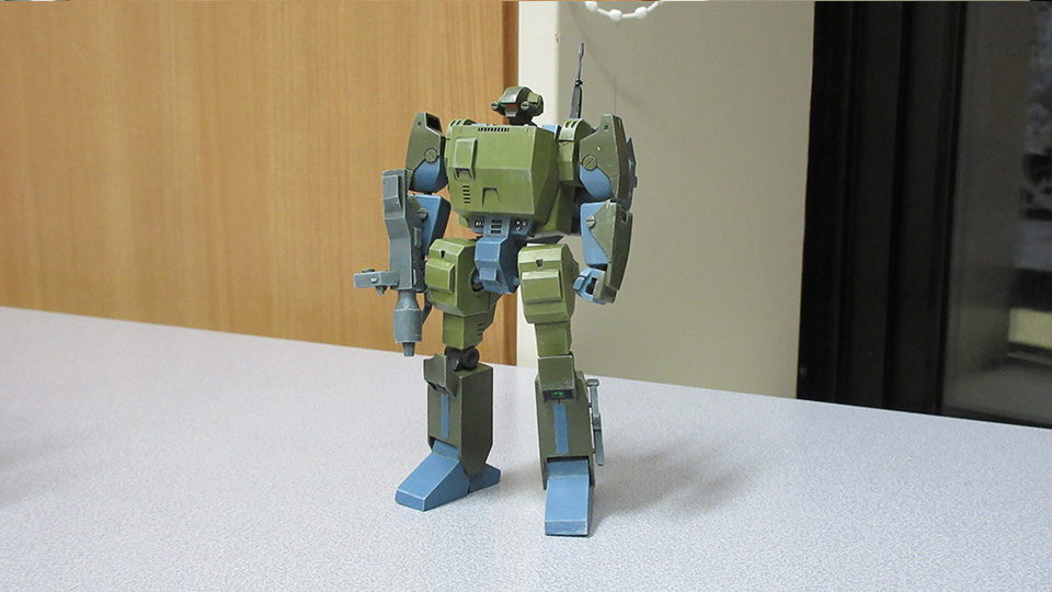 まこまこ 可変オーガス、ムゲンキャリバーセット組立塗装済 1/72 量産