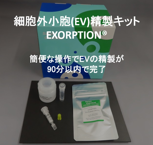 エクソソームを含む細胞外小胞(EV)精製キット