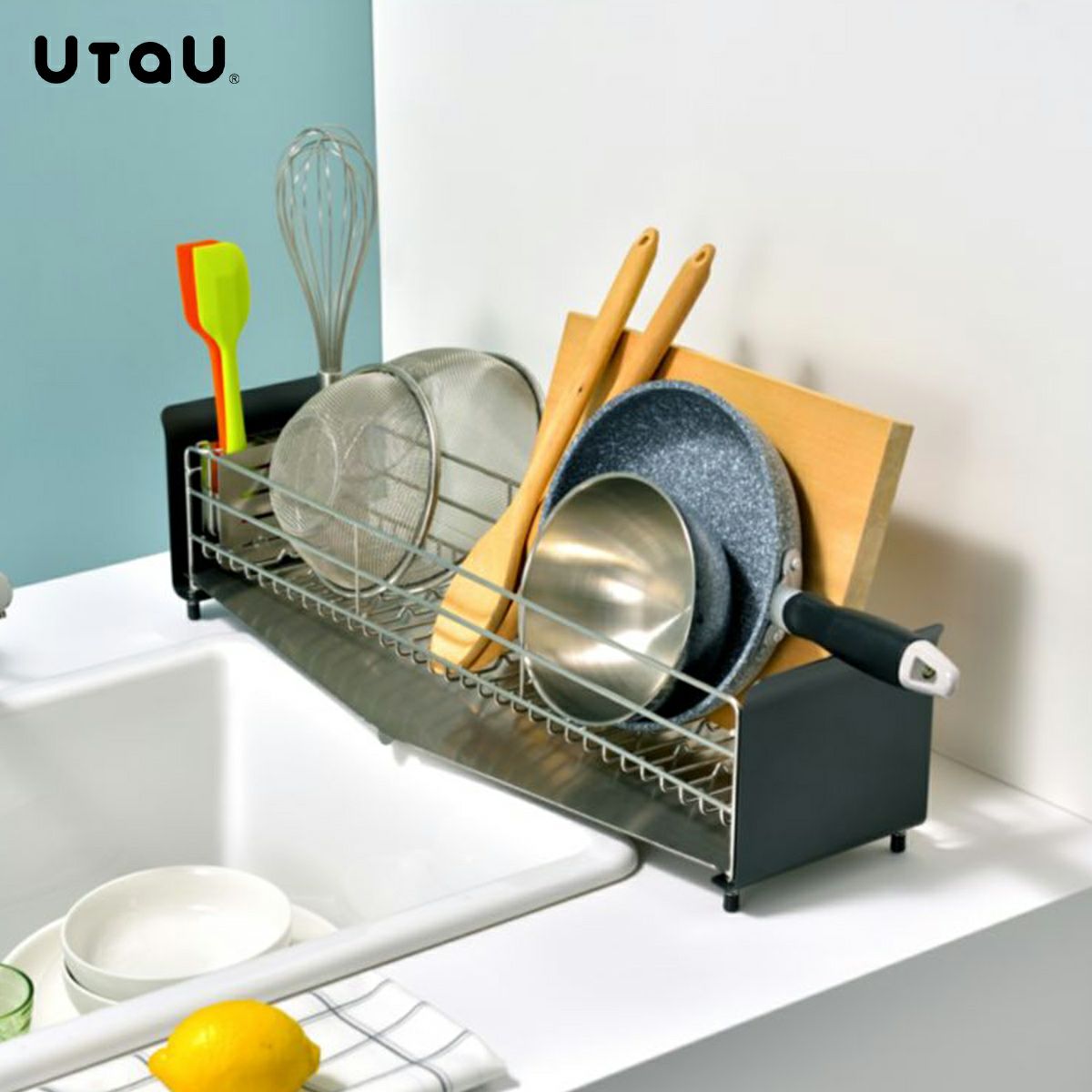 ウタウ UtaU カウンタードロワー ピュワホワイト《公式》キッチン用品